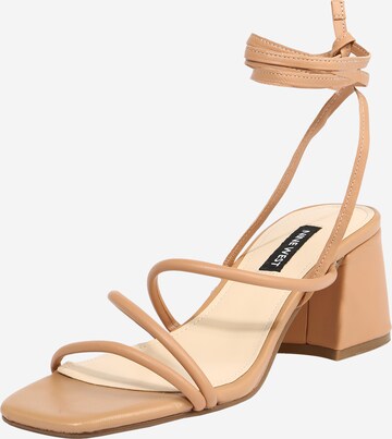 Nine West Stroppesandaler 'WNGORG' i beige: forside