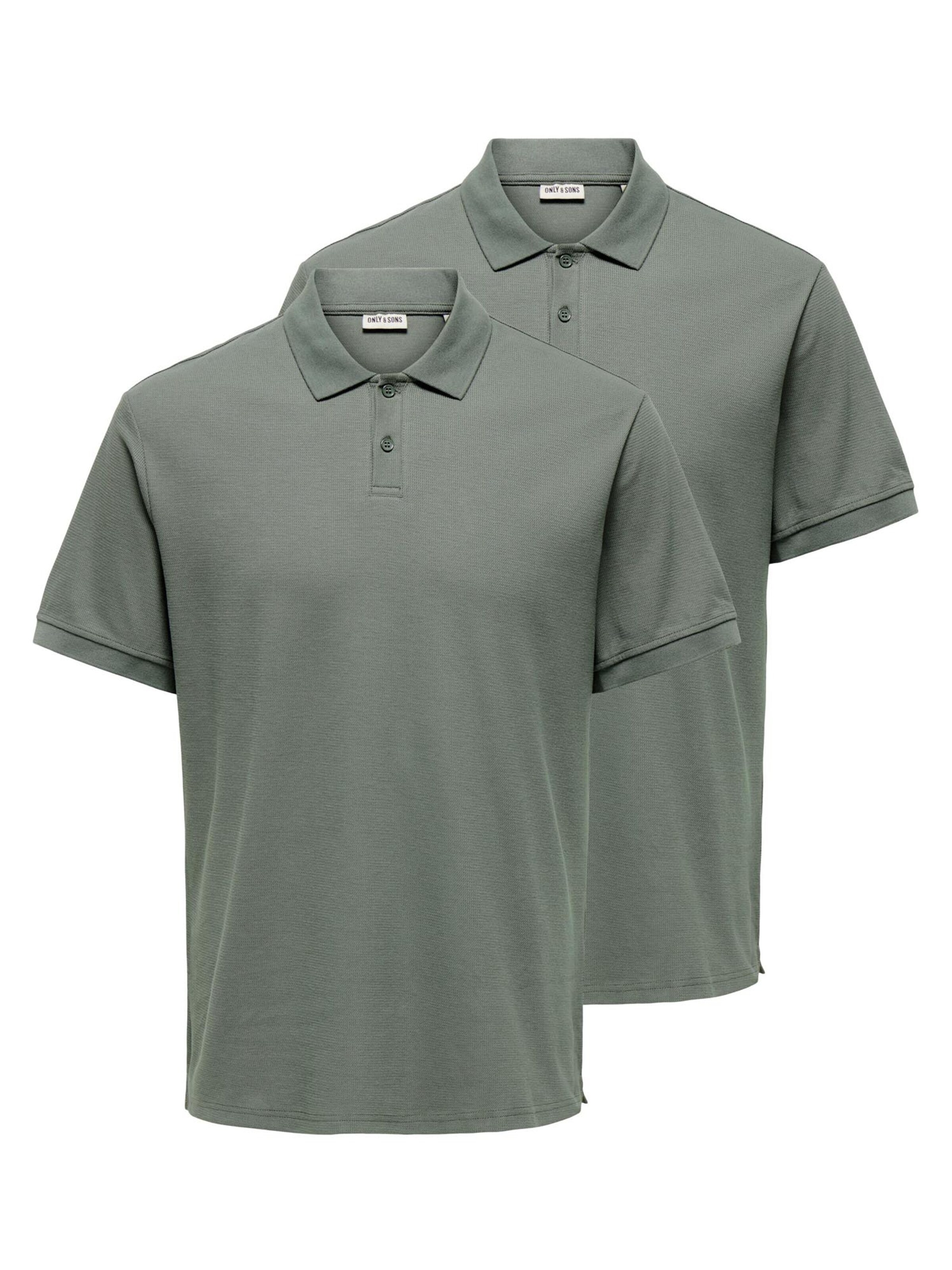 Only & Sons Shirt 'Ben' in Green: front