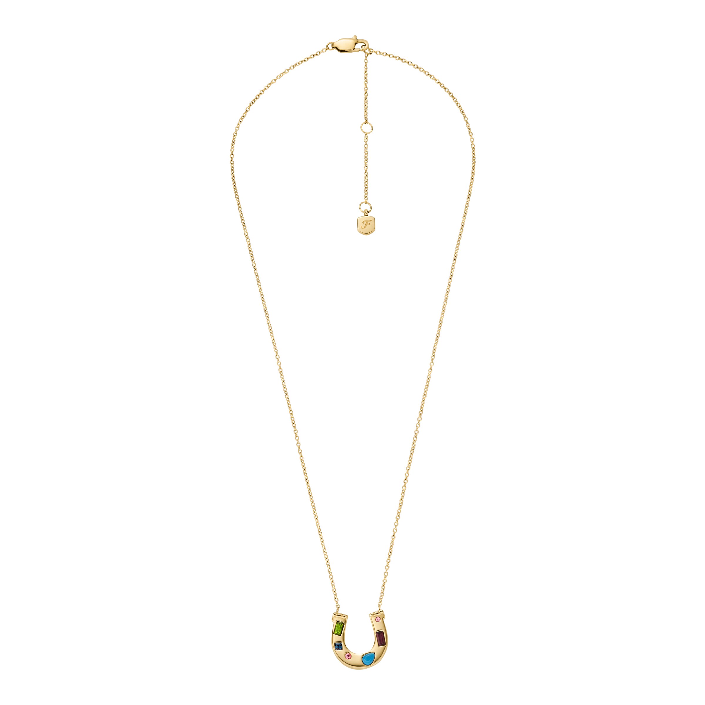 FOSSIL Necklace in Yellow: front