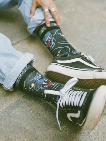 American Socks Socks 'Shadow' in Black
