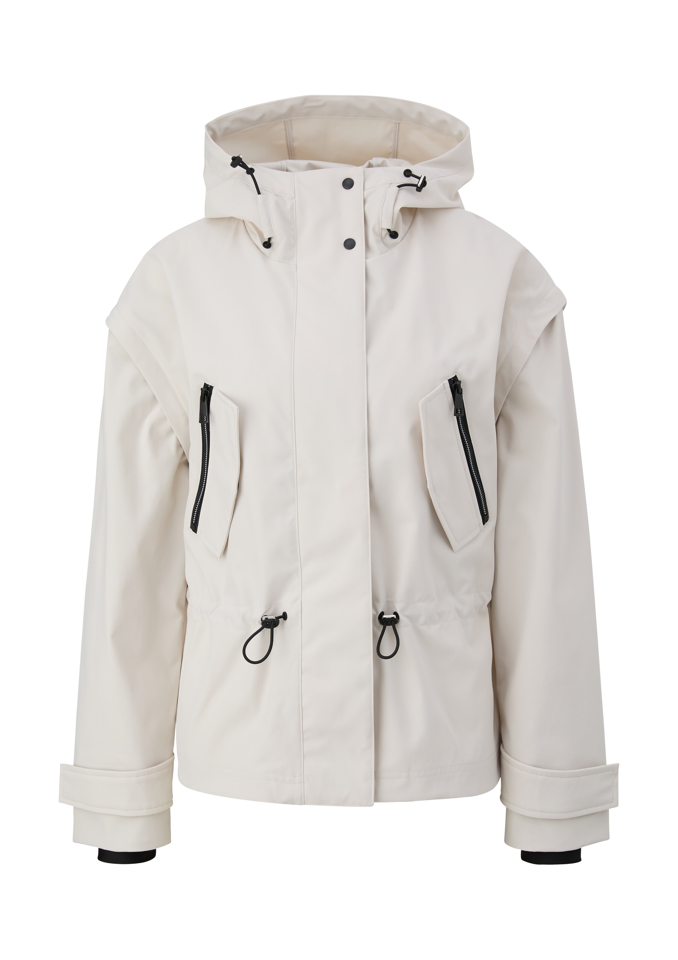 s.Oliver Performance Jacket in Beige: front