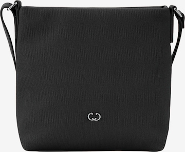 GERRY WEBER - Mala de ombro 'Be Different' em preto: frente