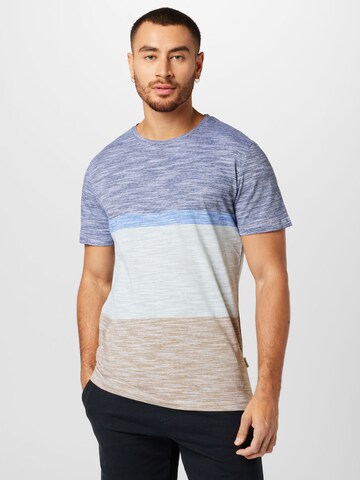 BLEND T-Shirt in Blau: Vorderseite