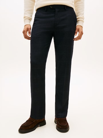 Regular Pantalon à plis 'DENTON' TOMMY HILFIGER en bleu : devant