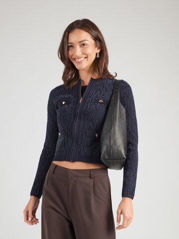 GUESS by MarcianoKardigan 'NALIYA' - plava boja: prednji dio