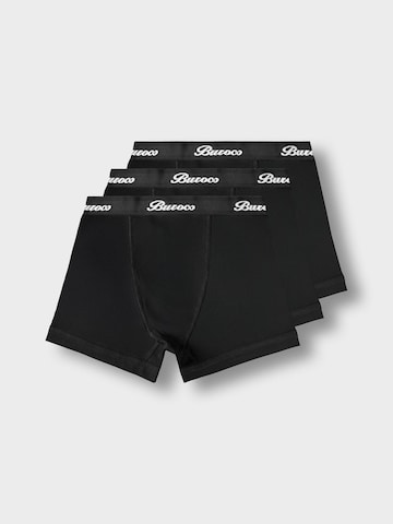 Burocs Boxershorts in Schwarz: Vorderseite