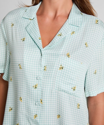 Hunkemöller Pyjama Top in Grün