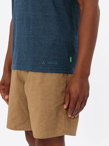 VAUDE Sportshirt 'Redmont II' in Blau
