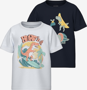 NAME IT Tričko 'VUX' - Modrá: predná strana