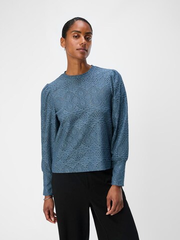OBJECT Blouse 'OBJFeodora' in Blue: front