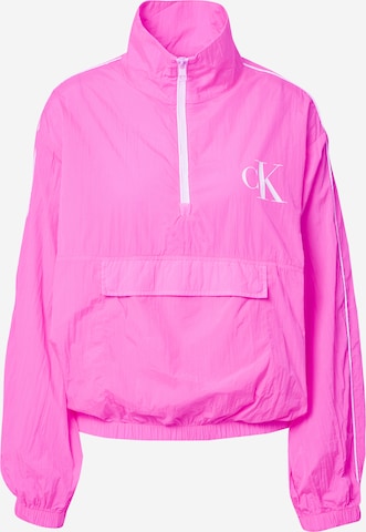 Calvin Klein Jeans Jacke in Pink: predná strana