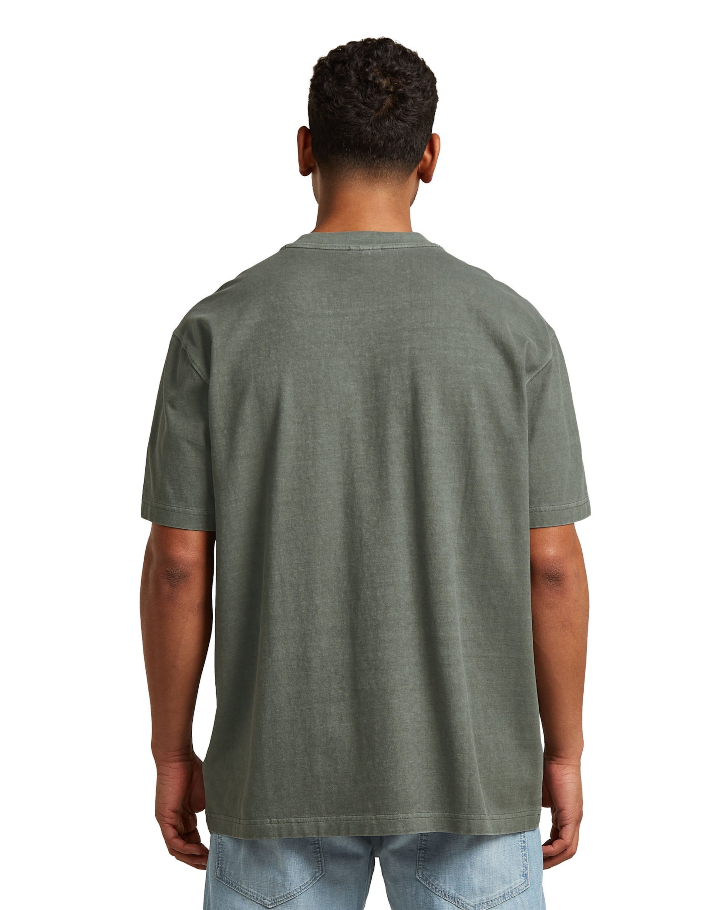 G-STAR T-Shirt - 'Relaxed Base T-Shirt' in Grün