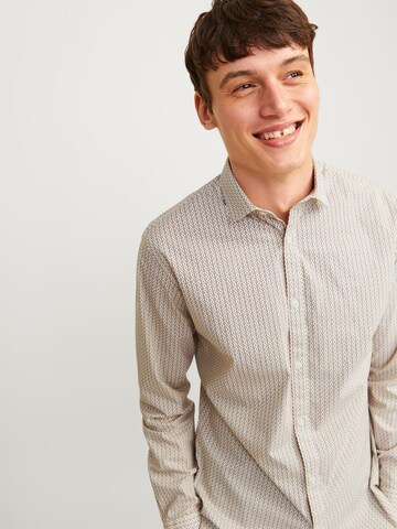 JACK & JONES Slim fit Πουκάμισο 'JPRBlackpool' σε κίτρινο