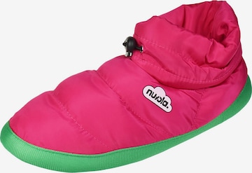 Nuvola. Hausschuh 'Boot Home Party' in Pink: Vorderseite
