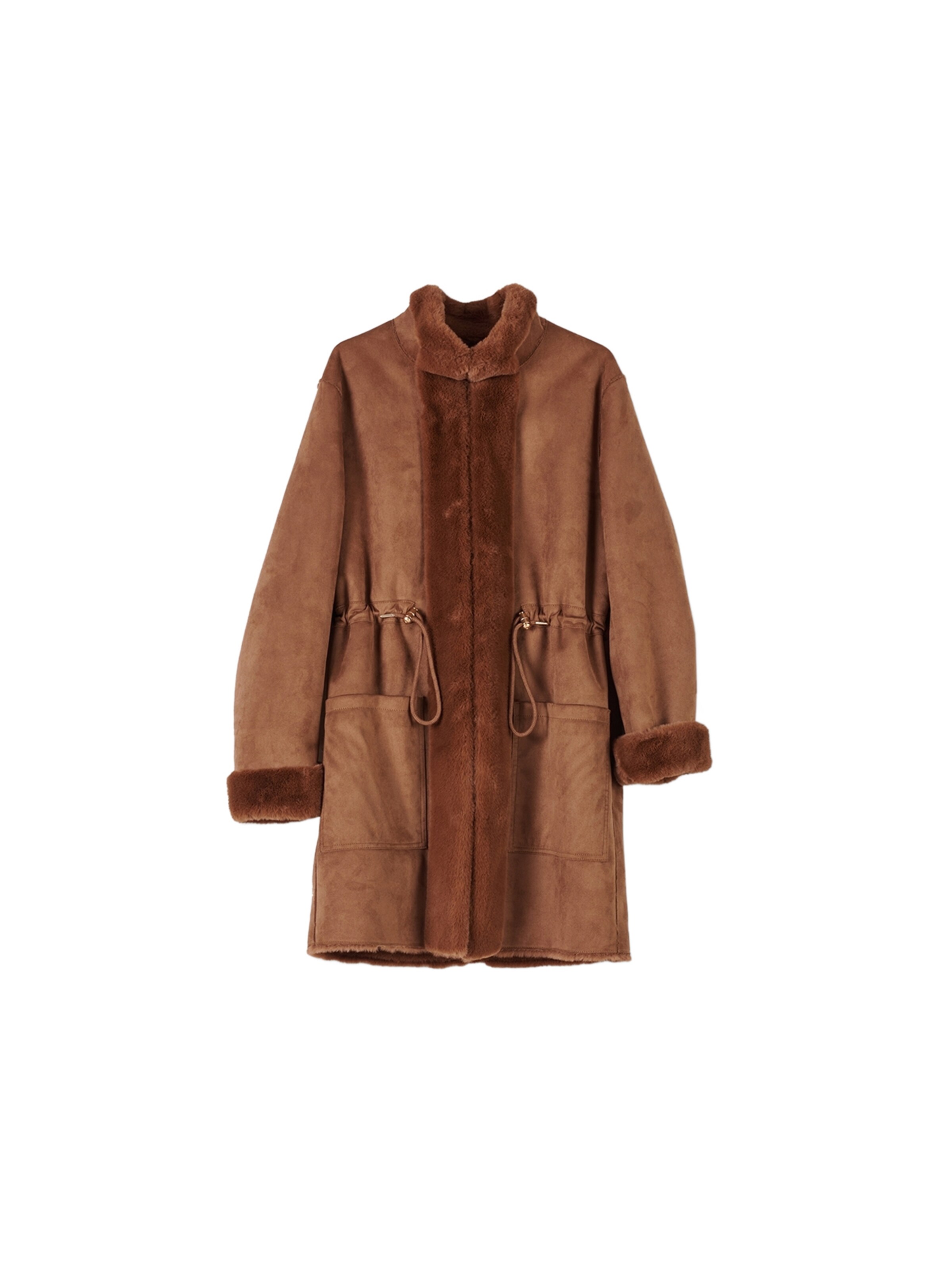 Cappotto invernale 'Cathy' Camomilla Italia di colore marrone, Visualizzazione prodotti