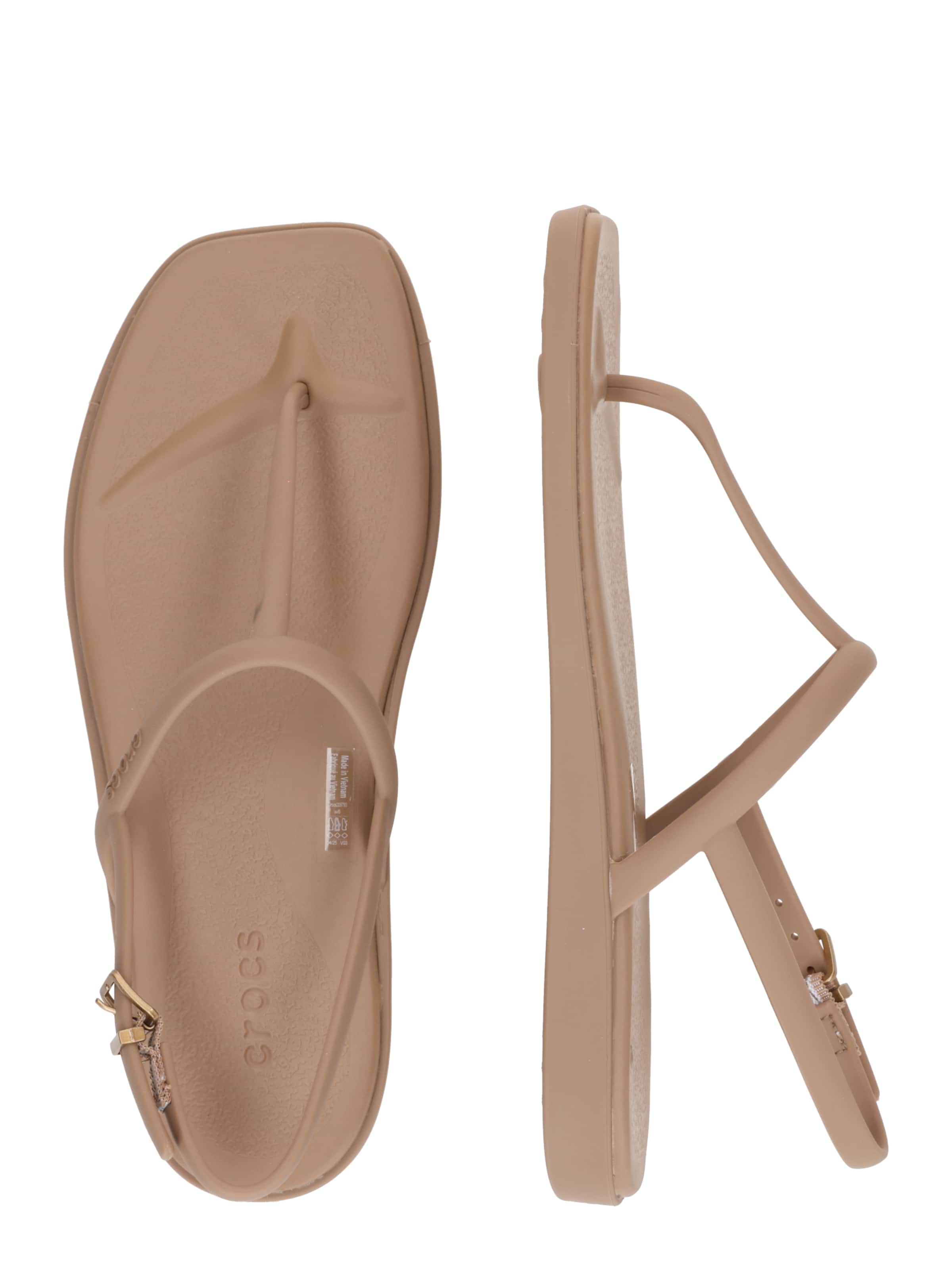 Crocs - Sandalias de dedo 'Miami' en marrón