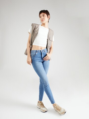 Tally Weijl Skinny Kavbojke | modra barva