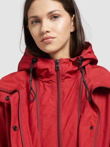 Parka di mezza stagione di khujo in rosso