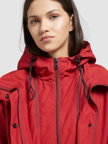 khujo Between-seasons parka in Red