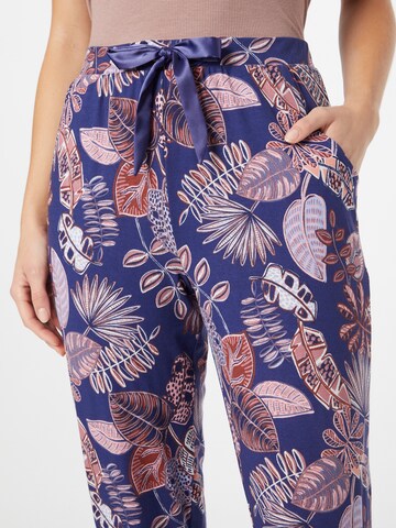 Hunkemöller Pyjamabroek 'Funky Jungle' in Blauw