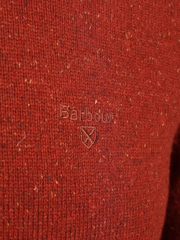 Barbour Sweater 'Tisbury' in Red