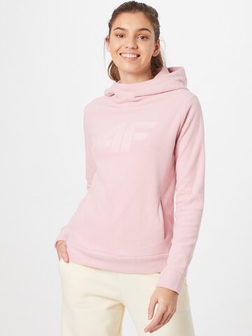 4F Athletic Sweater in Pink: front
