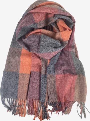 Kumixi Oversizeschal in Orange: Vorderseite