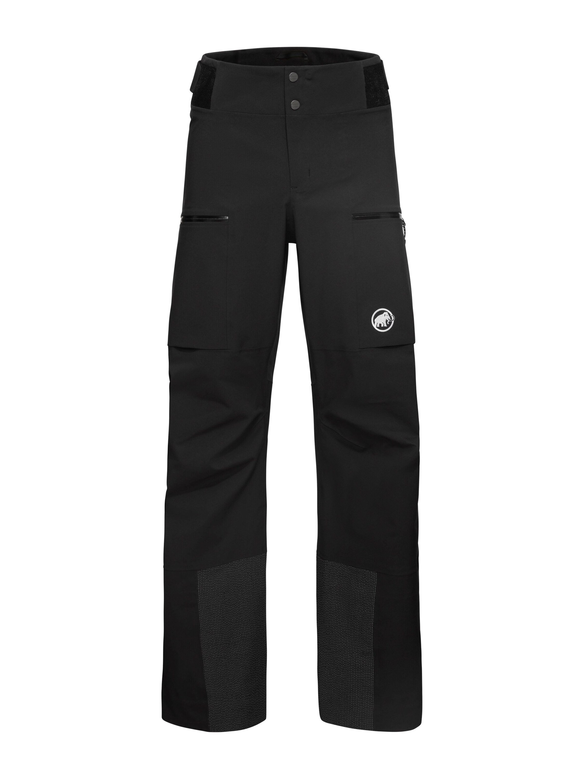 MAMMUT Regular utdoorhose ‘Stoney’ in Schwarz: Vorderseite