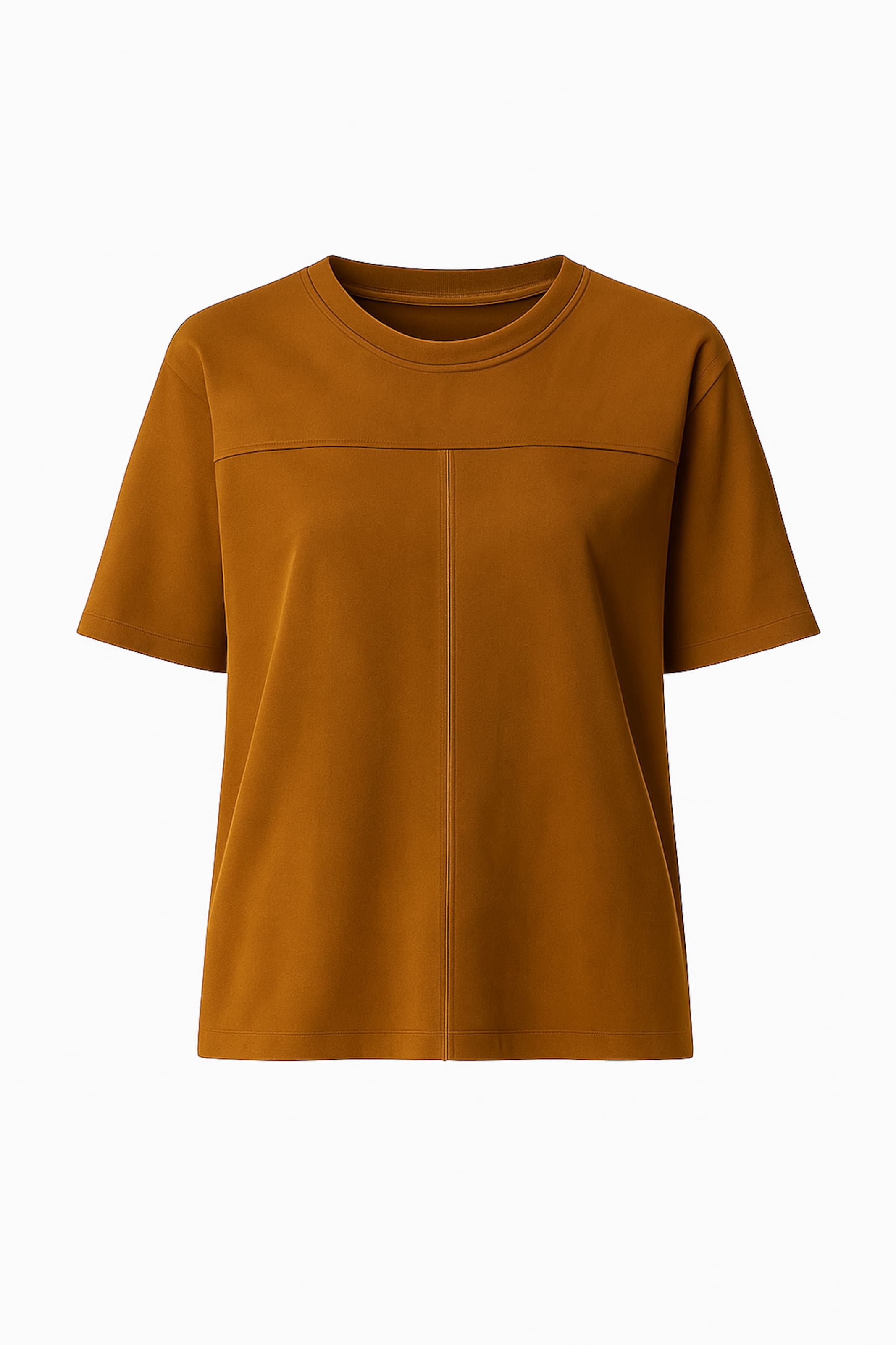 Alexa Dash Shirt in Brown: front