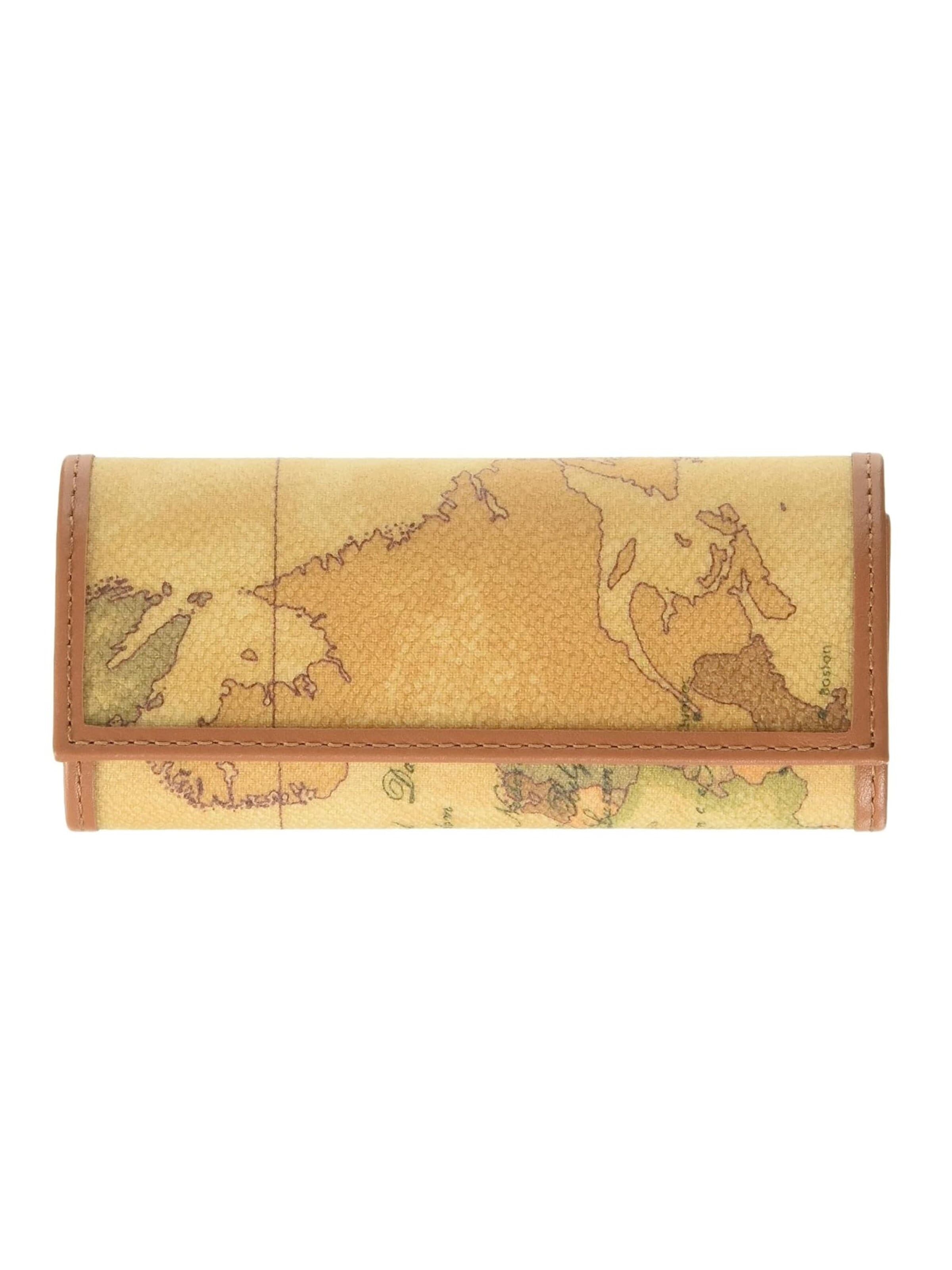 Alviero Martini Key Ring in Beige: front