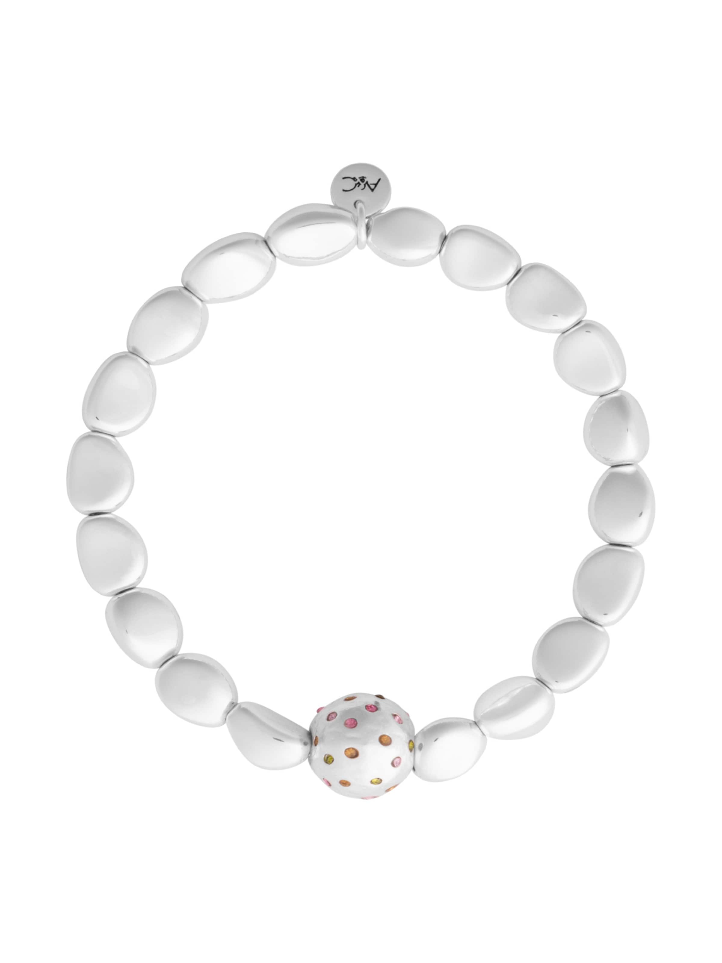 A&C Oslo – Nordic Design Jewellery Bracelet 'Shimmer S' in Silver: front