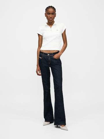 Regular Pantalon folklorique Calvin Klein Jeans en blanc