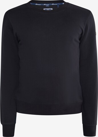 DreiMaster Maritim Sweatshirt in Zwart: voorkant