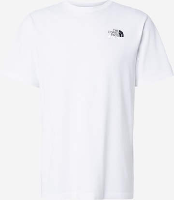 balta THE NORTH FACE Marškinėliai: priekis