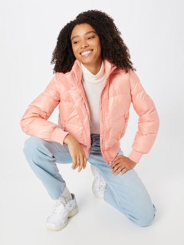 ARMANI EXCHANGE Between-season jacket 'Giacca Piumino' in Pink