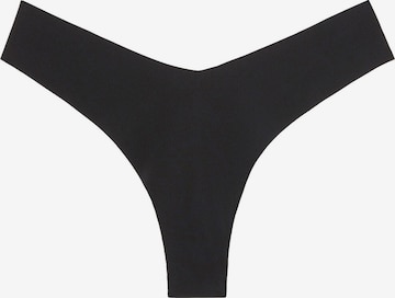 Tezenis Thong in Black: front