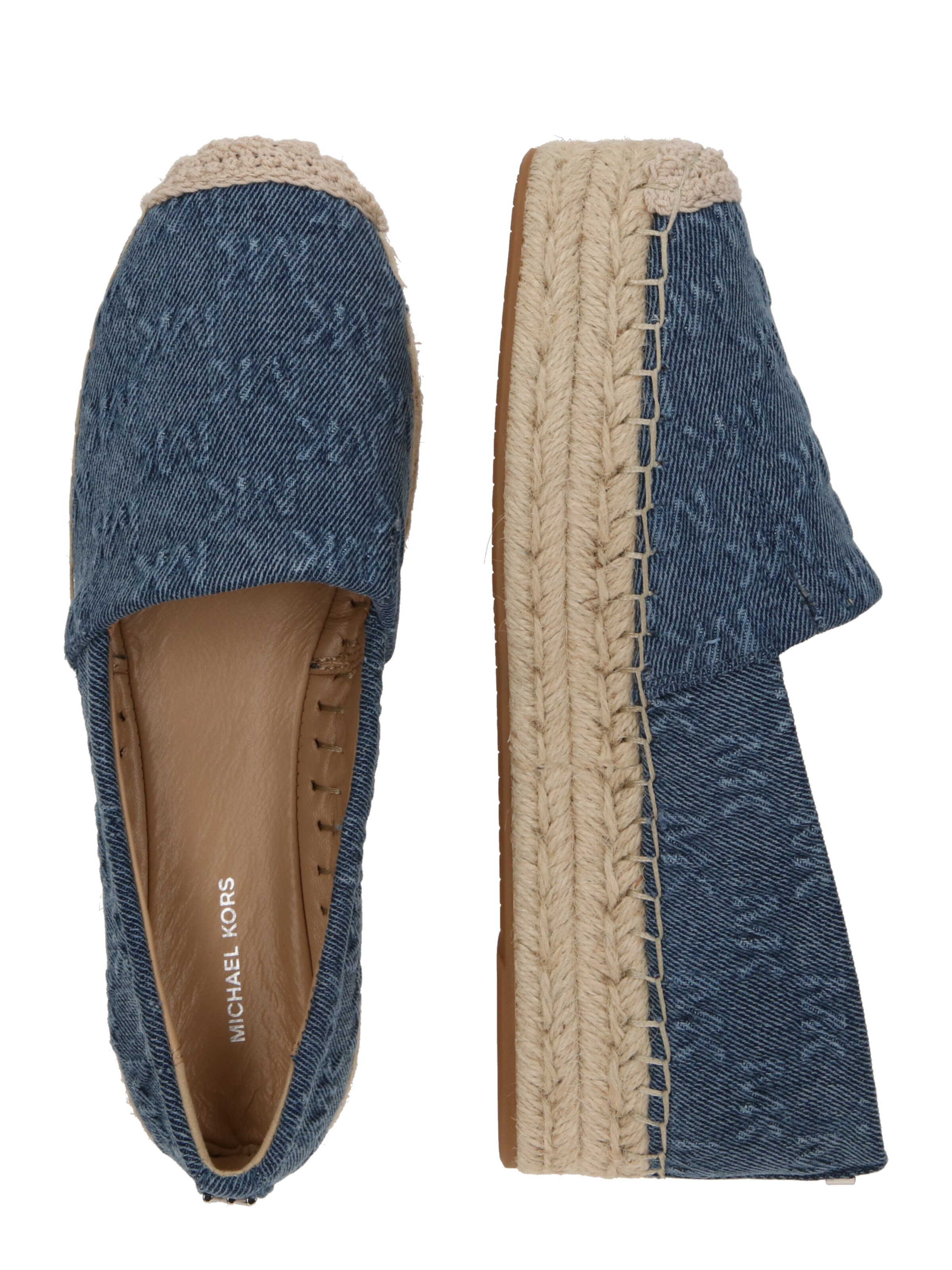 MICHAEL Michael Kors Espadrilky - Modrá