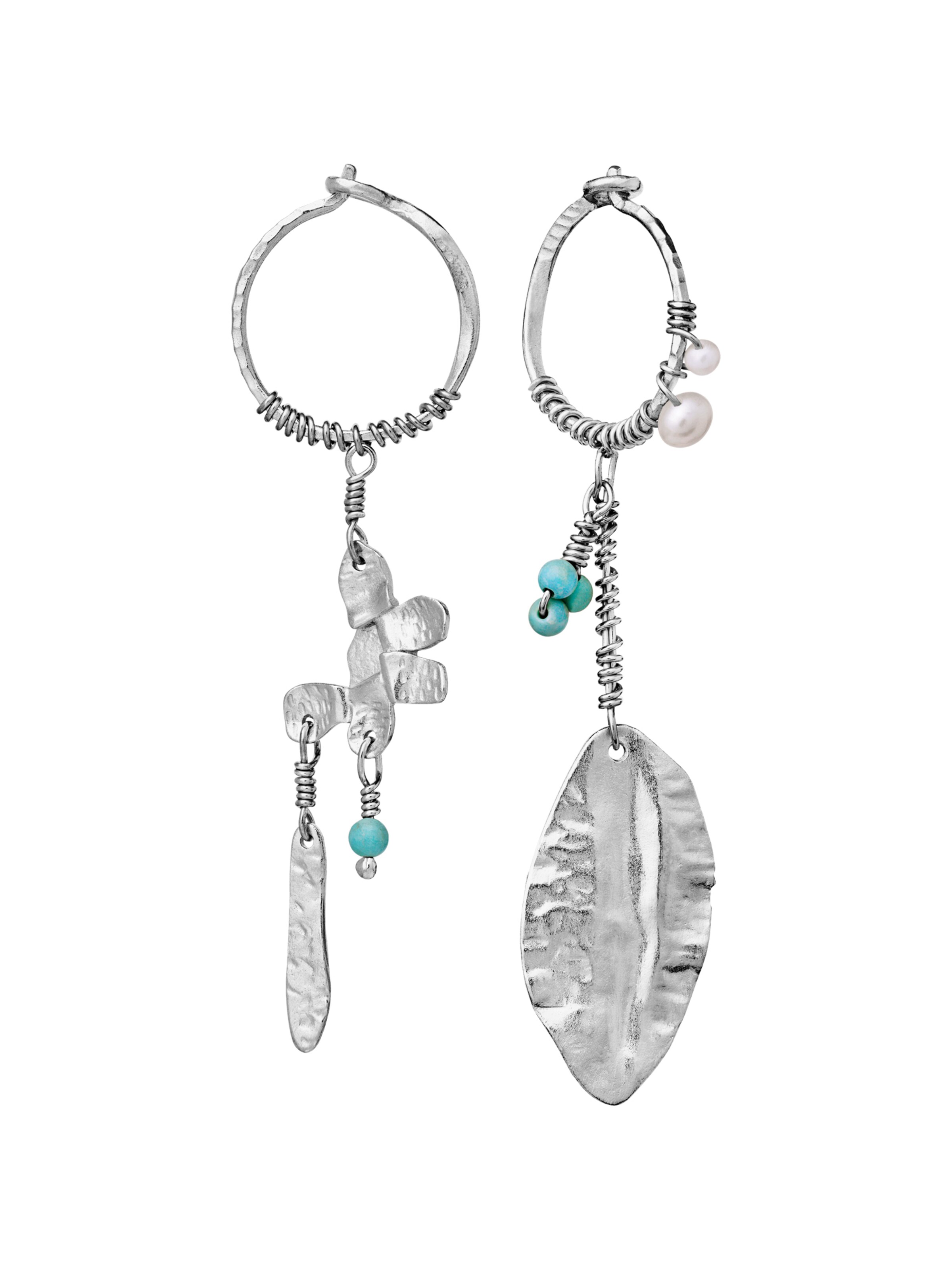 Maanesten Earring VICKY in Silver ABOUT YOU