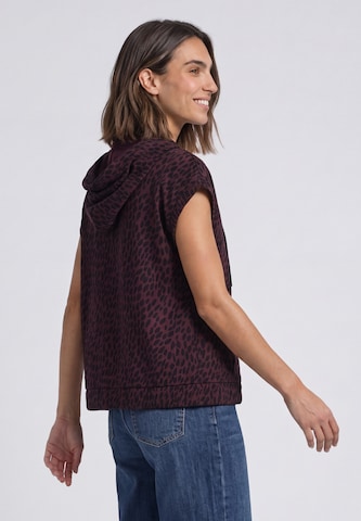 STREET ONE Knit Cardigan in Red