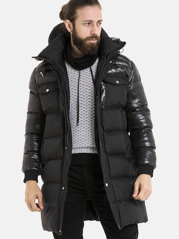 Manteau d’hiver CIPO & BAXX en noir