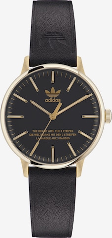 ADIDAS ORIGINALS Uhr 'Style Code One' in Schwarz: predná strana