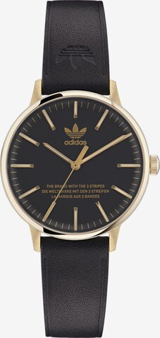 ADIDAS ORIGINALS Analoog horloge 'Style Code One' in Zwart: voorkant