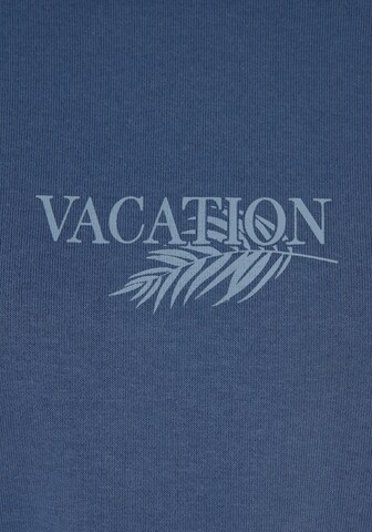 Sweat-shirt LASCANA en bleu