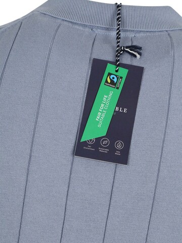 Suitable Shirt 'Drop Needle' in Blauw