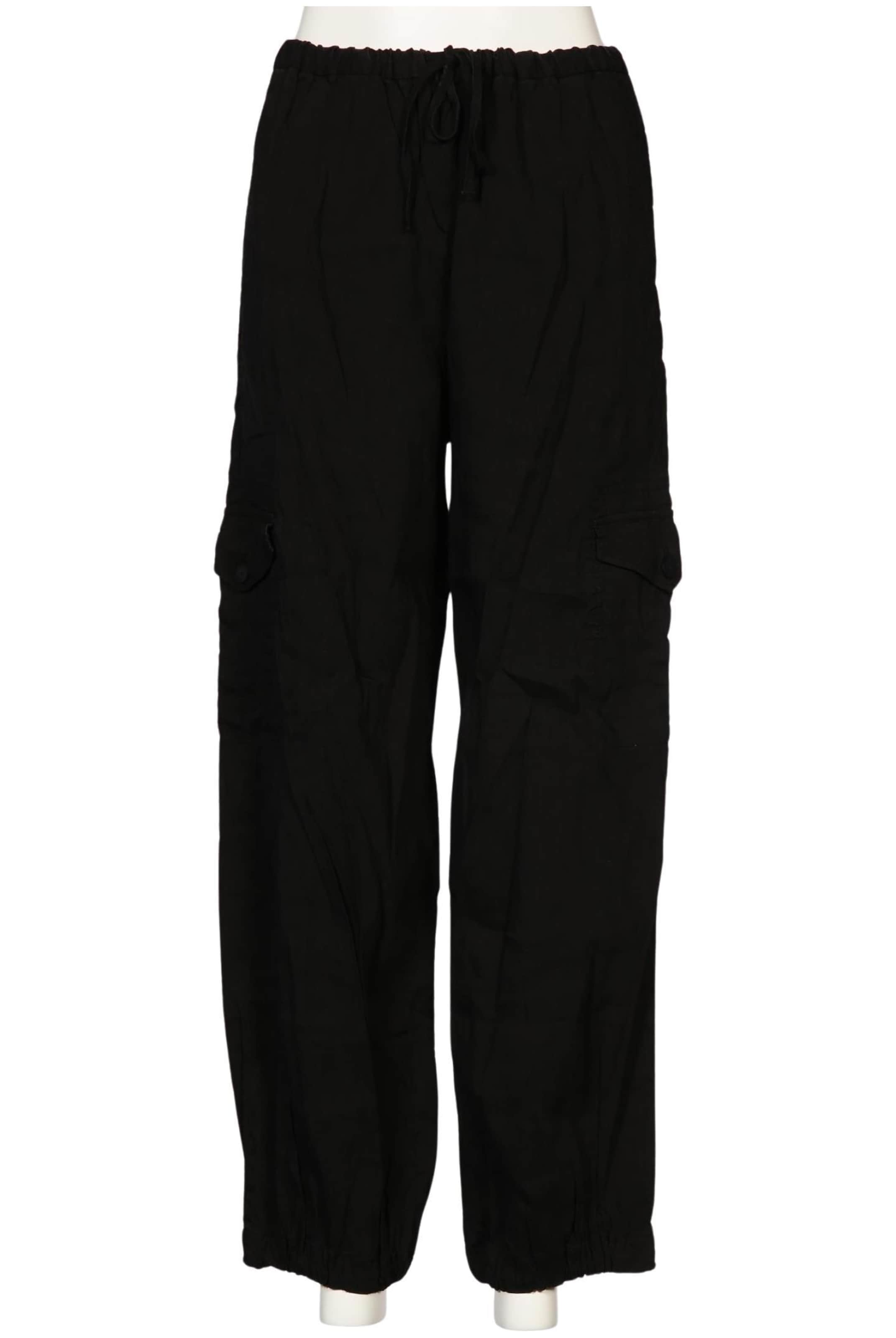 Massimo Dutti Stoffhose S in Schwarz: Vorderseite