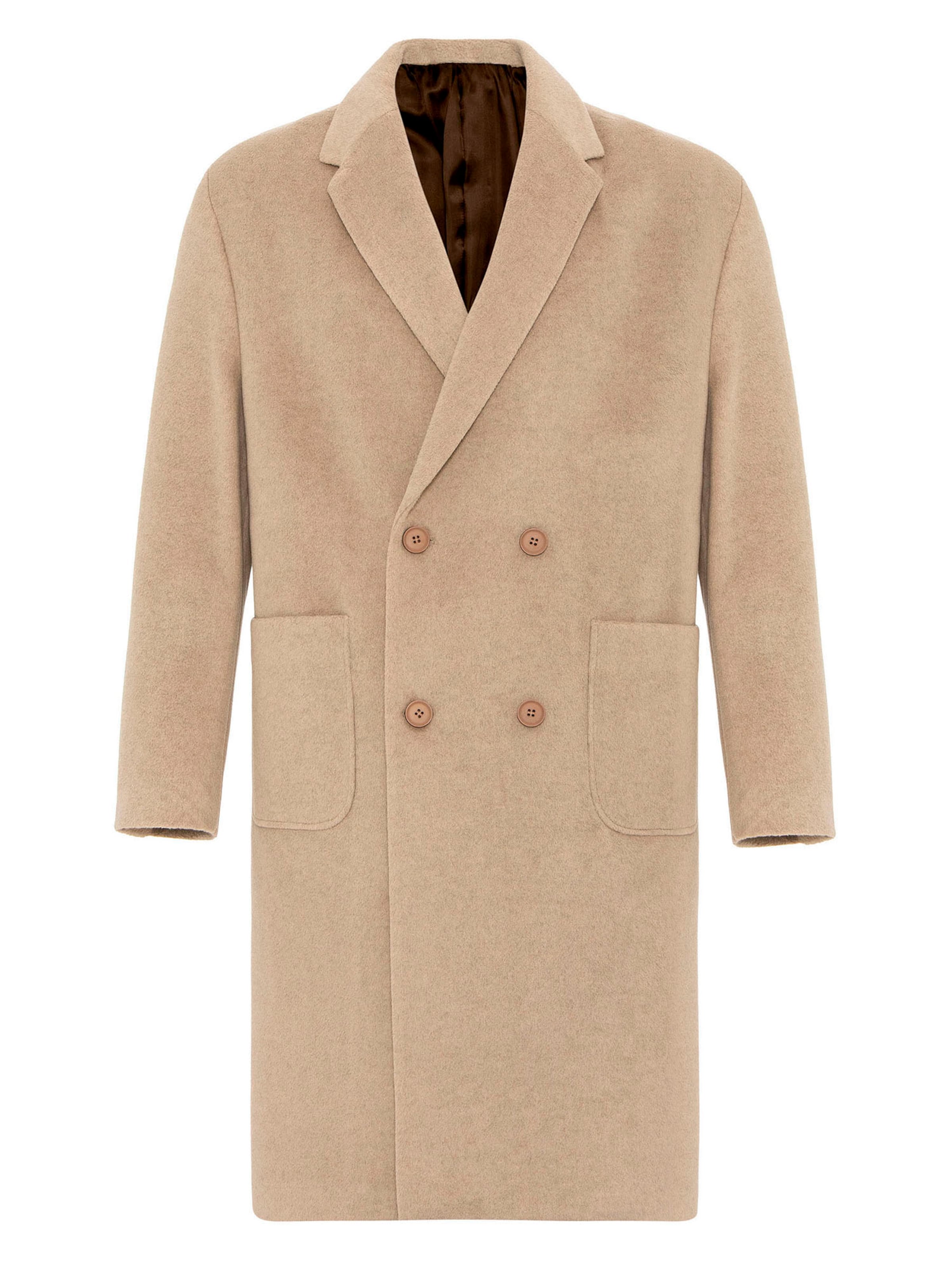 Manteau mi-saison Antioch en beige : devant