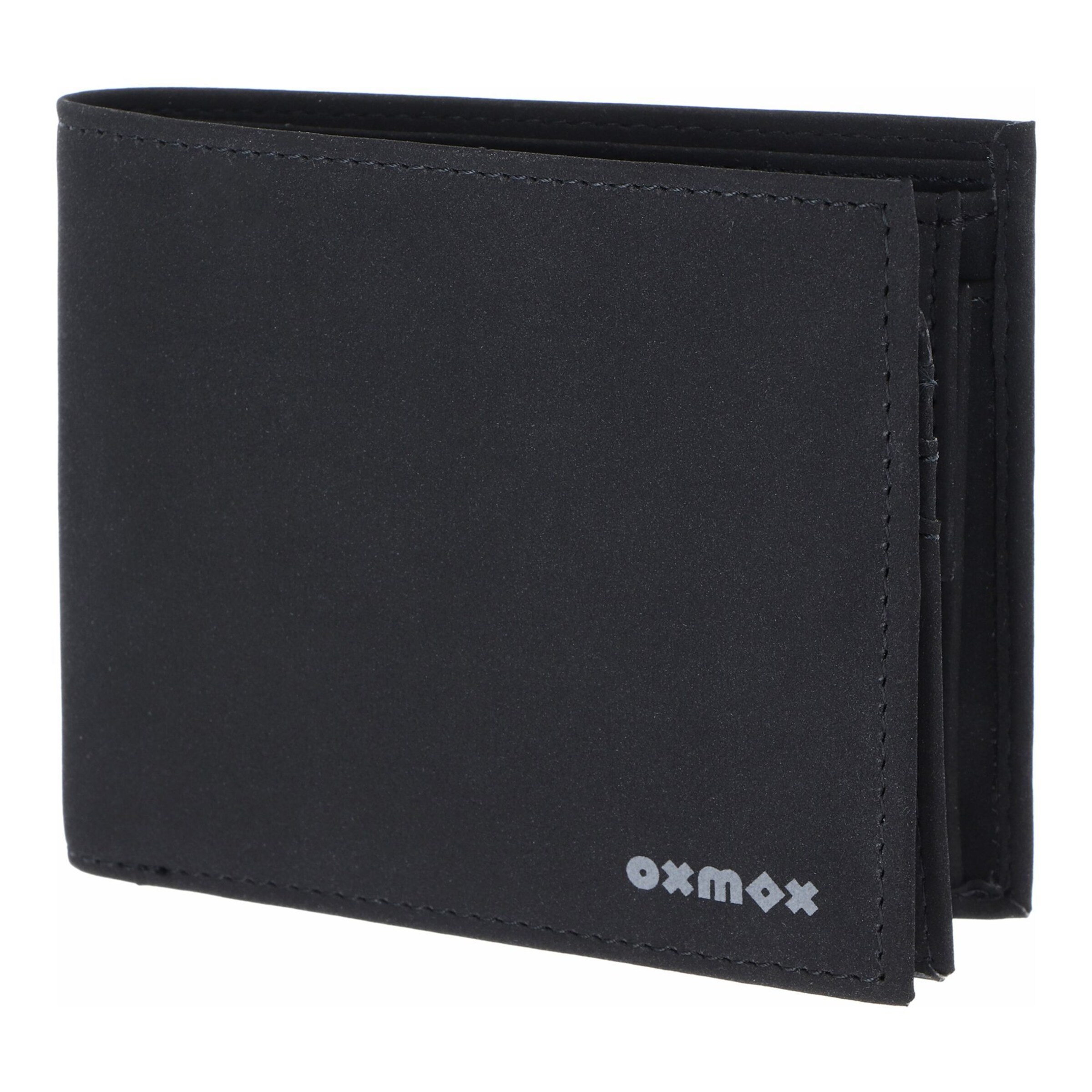 Portamonete 'New Cryptan' di OXMOX in nero: frontale