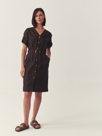 TATUUMHaljina 'Soforia' - smeđa boja: prednji dio