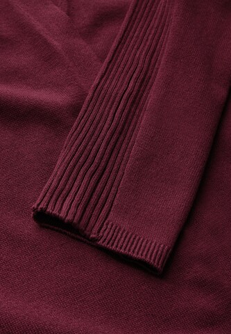 STREET ONE Langer Cardigan in Rot