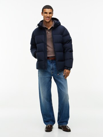 TOMMY HILFIGER Winterjas in Blauw